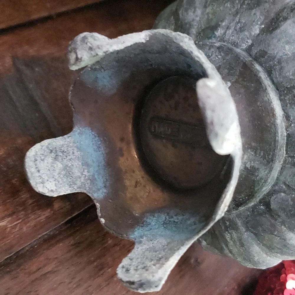 Vintage patinated ewer